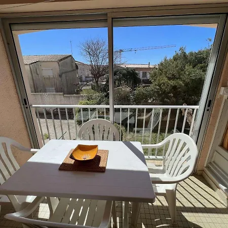 T3 Climatise, 2 Chambres, Balcon, Parking, Proche Plage, Lave-linge - Fr-1-702-22 Apartamento Agde