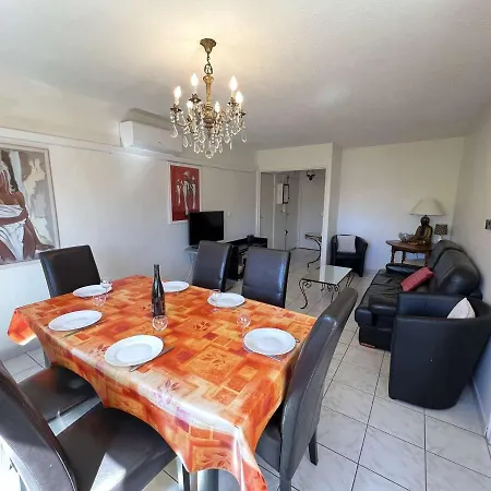 T3 Climatise, 2 Chambres, Balcon, Parking, Proche Plage, Lave-linge - Fr-1-702-22 * آجد