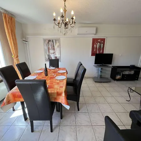 T3 Climatise, 2 Chambres, Balcon, Parking, Proche Plage, Lave-linge - Fr-1-702-22 Apartamento