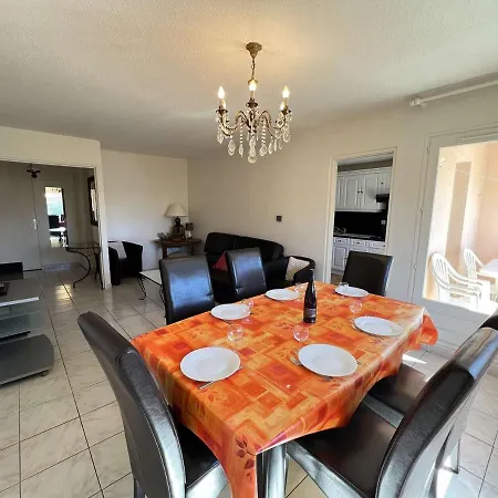 T3 Climatise, 2 Chambres, Balcon, Parking, Proche Plage, Lave-linge - Fr-1-702-22 Apartment Agde