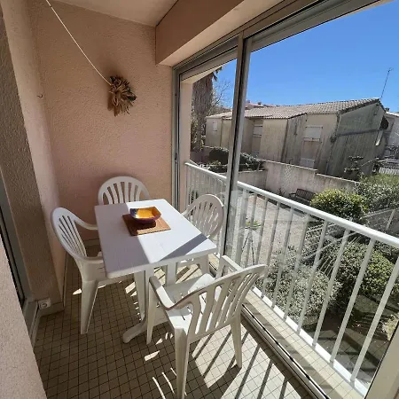 T3 Climatise, 2 Chambres, Balcon, Parking, Proche Plage, Lave-linge - Fr-1-702-22 * אגדה