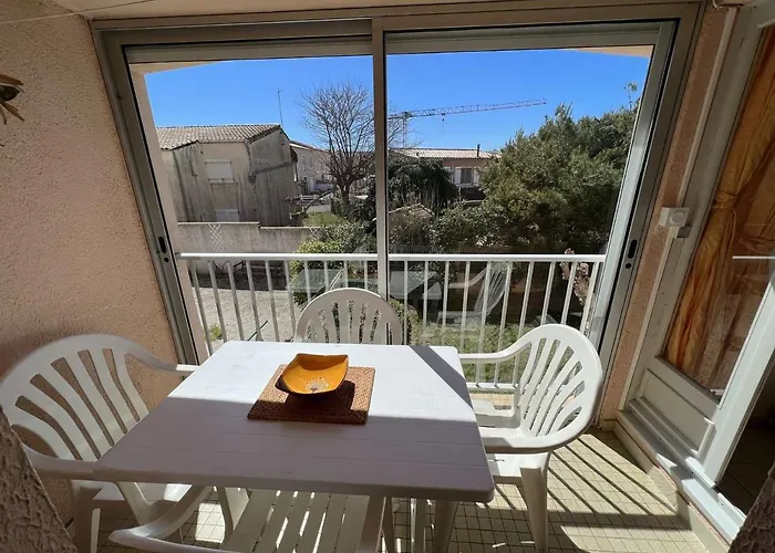 T3 Climatise, 2 Chambres, Balcon, Parking, Proche Plage, Lave-linge - Fr-1-702-22 Apartment Agde